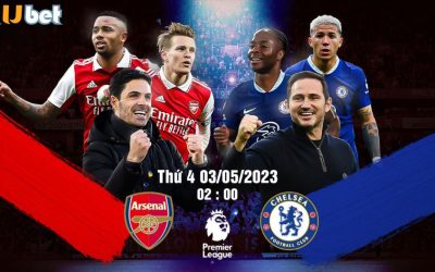 Đại chiến giữa Chelsea vs Arsenal ngày 3/5/2023 vào lúc 02:00 AM