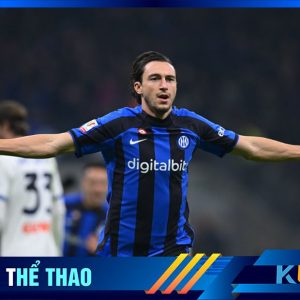 Matteo Darmian trong màu áo Inter Milan