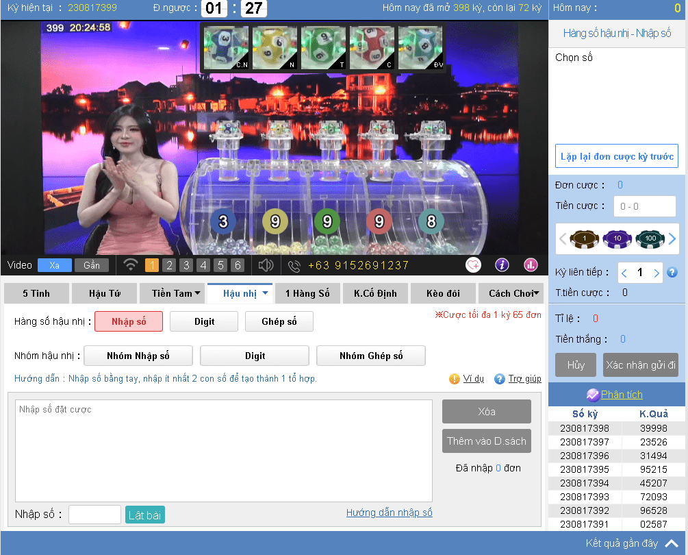 Có 5 hình thức đặt cược Lotto Ku trên Kubet