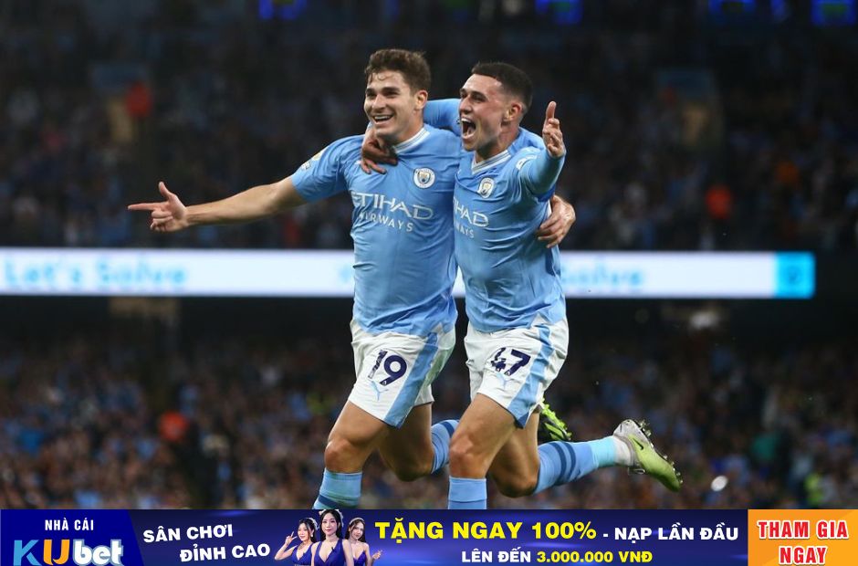 Kubet cập nhật cặp song sát mới của Man City trên hàng công Phil Foden vs Alvarez