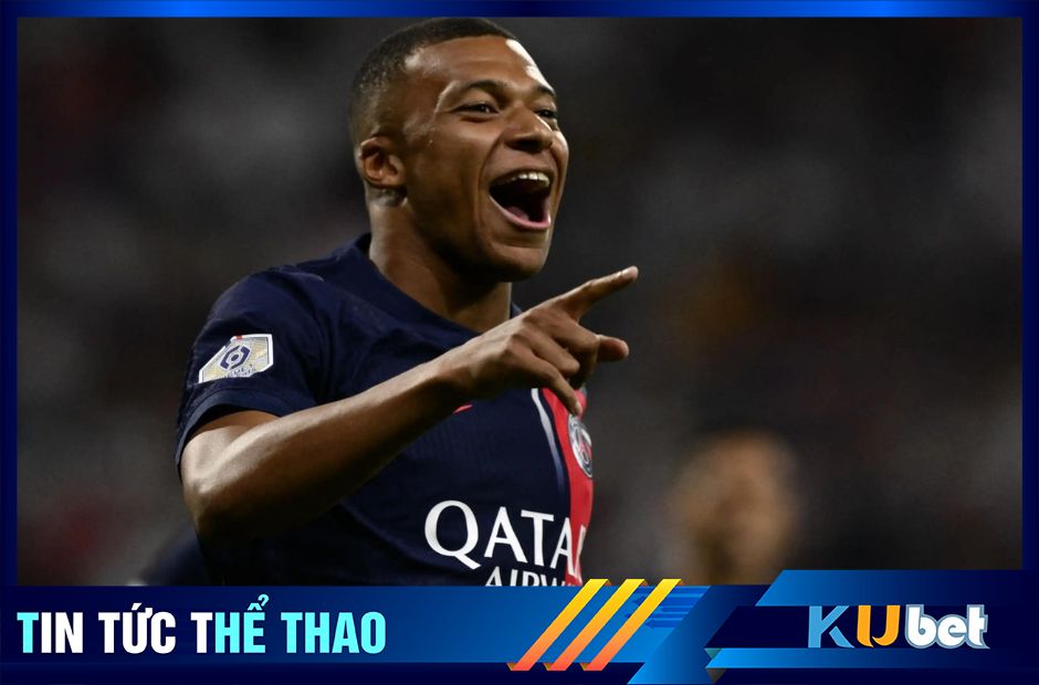 Kubet cập nhật hình ảnh tiền đạo của PSG Mbappe.
