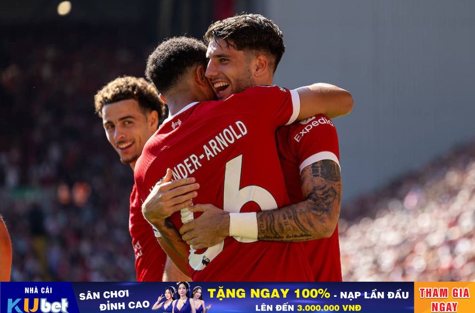 Kubet cập nhật hình ảnh Szoboszlai hòa nhập rất nhanh vào lối chơi của CLB mới Liverpool.