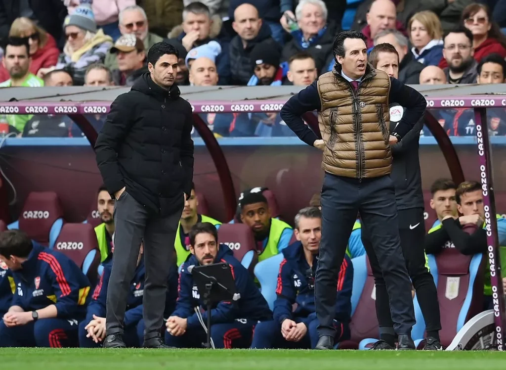 Mikel Arteta và Unai Emery sẽ gặp lại nhau trên đường biên vào cuối tuần này (Ảnh Kubet)